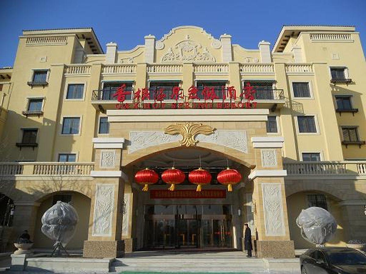 تشينغداو Q And X Hot Spring Resort المظهر الخارجي الصورة